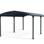 Carport Arcadia 3,59 x 6,49 m Canopia Aluminium und Polycarbonat