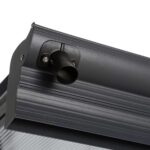 Carport aus anthrazitfarbenem Aluminium, 3 x 5 m – Bild 11