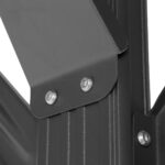 Carport aus anthrazitfarbenem Aluminium, 3 x 5 m – Bild 9