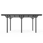 MORATA Doppelstabzaun, Rundumhöhe: 200 cm / Länge: 16 m, 2 Eckpfosten – Bild 4