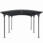 MORATA Doppelstabzaun, Rundumhöhe: 200 cm / Länge: 16 m, 2 Eckpfosten – Bild 5