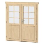 Gartenhaus Lasita Maja Amira 230 unbehandelt – Bild 5