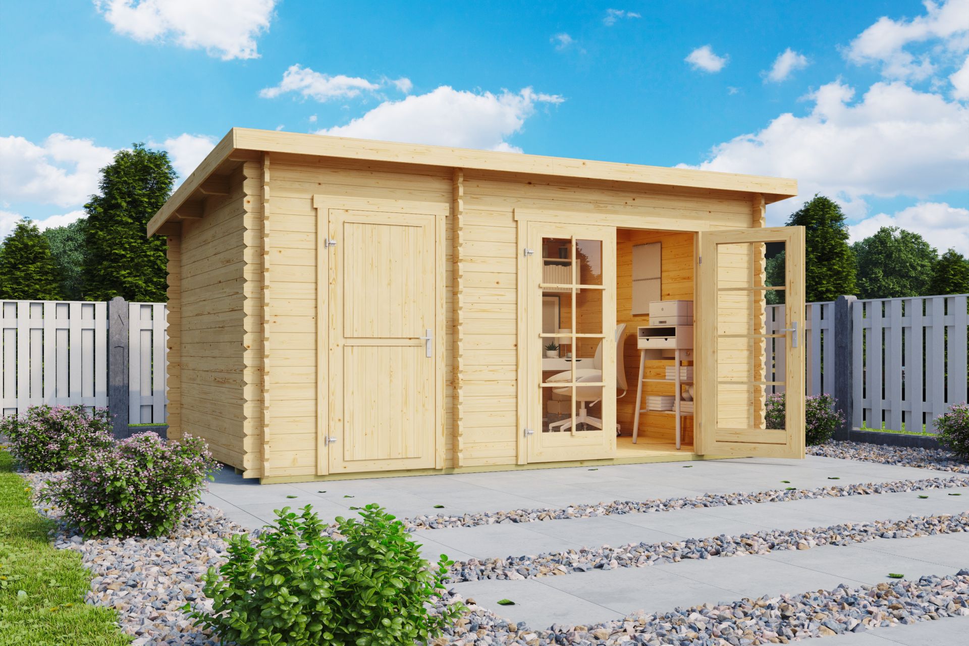 IMG_6028 Gartenhaus Lasita Maja Belmont 1 unbehandelt – Bild 1