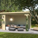 Überdachung Lasita Maja Buffalo 380 unbehandelt