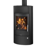 ORANIER PORI 7 KAMINOFEN STAHL SCHWARZ – Bild 2