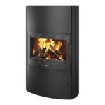 ORANIER FERAS W+ KAMINOFEN STAHL SCHWARZ – Bild 2