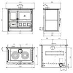 LA NORDICA HOLZHERD ROSA XXL NATURSTEIN – Bild 3
