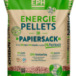 Holzpellets in Papier, 975 kg