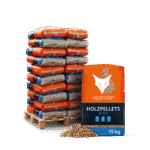 Heizfuxx Holzpellets Blue 15kg x 20 Sack 300kg Palette Weichholzpellets Enplus A1 Pellets