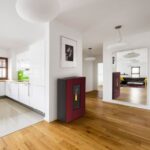 DAL ZOTTO LEYLA ELITE PELLETOFEN STAHL BORDEAUX – Bild 7