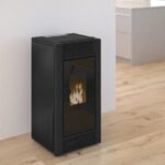KÖNIGSHÜTTE LIMA PELLETOFEN STAHL SCHWARZ