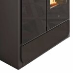 EDILKAMIN BILD UP PELLETOFEN KERAMIK SCHWARZ – Bild 5