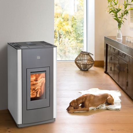 IMG_6914 HAAS+SOHN HSP 6 PELLETTO IV PELLETOFEN PERL-ANTHRAZIT/WEISS – Bild 1