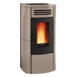 EXTRAFLAME EVOLUTION LINE TERRY PLUS PELLETOFEN MAJOLIKA GLÄNZENDES TORTORA – Bild 2