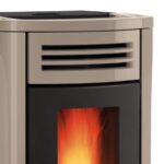 EXTRAFLAME EVOLUTION LINE TERRY PLUS PELLETOFEN MAJOLIKA GLÄNZENDES TORTORA – Bild 3