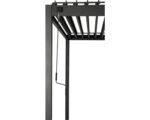 Pergola Basis mit Lamellendach, Pfosten 8,8x8,8 cm, 3x3,6m anthrazit – Bild 9